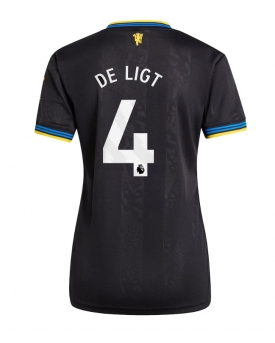 Billige Fotballdrakt Manchester United Matthijs de Ligt #4 Replika Tredjedrakt Dame 2025-26 Kortermet Billige Fotballdrakt Manchester United Matthijs de Ligt #4 Replika Tredjedrakt Dame 2025-26 Kortermet